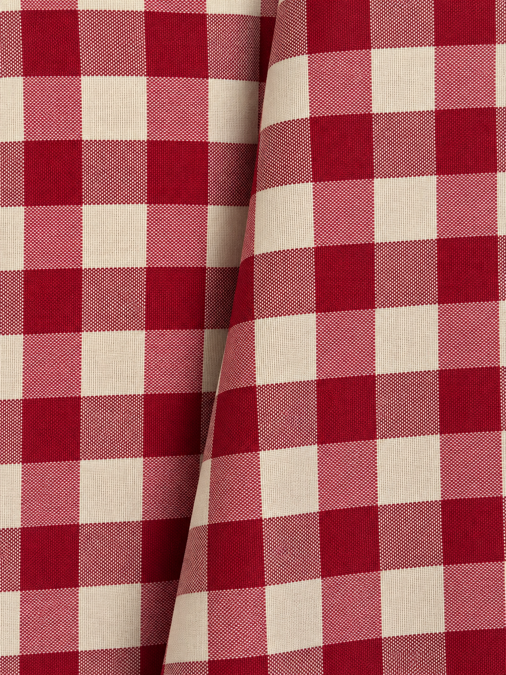 TESSUTO QUADRONE ROSSO