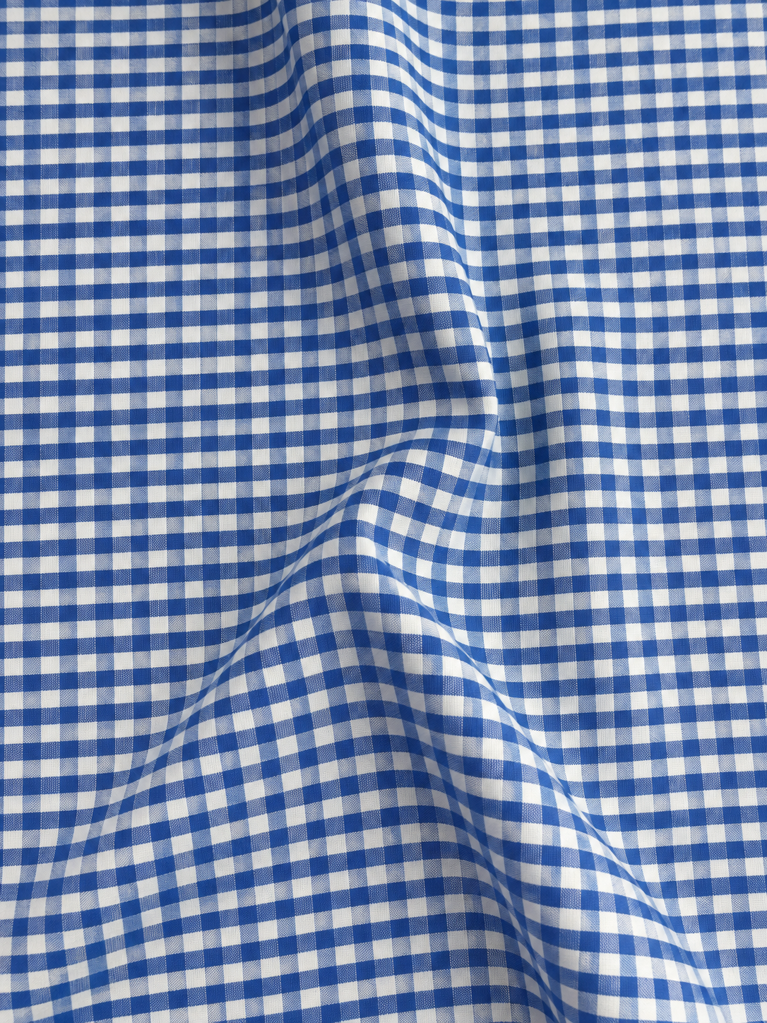 TESSUTO A QUADRETTI BLU