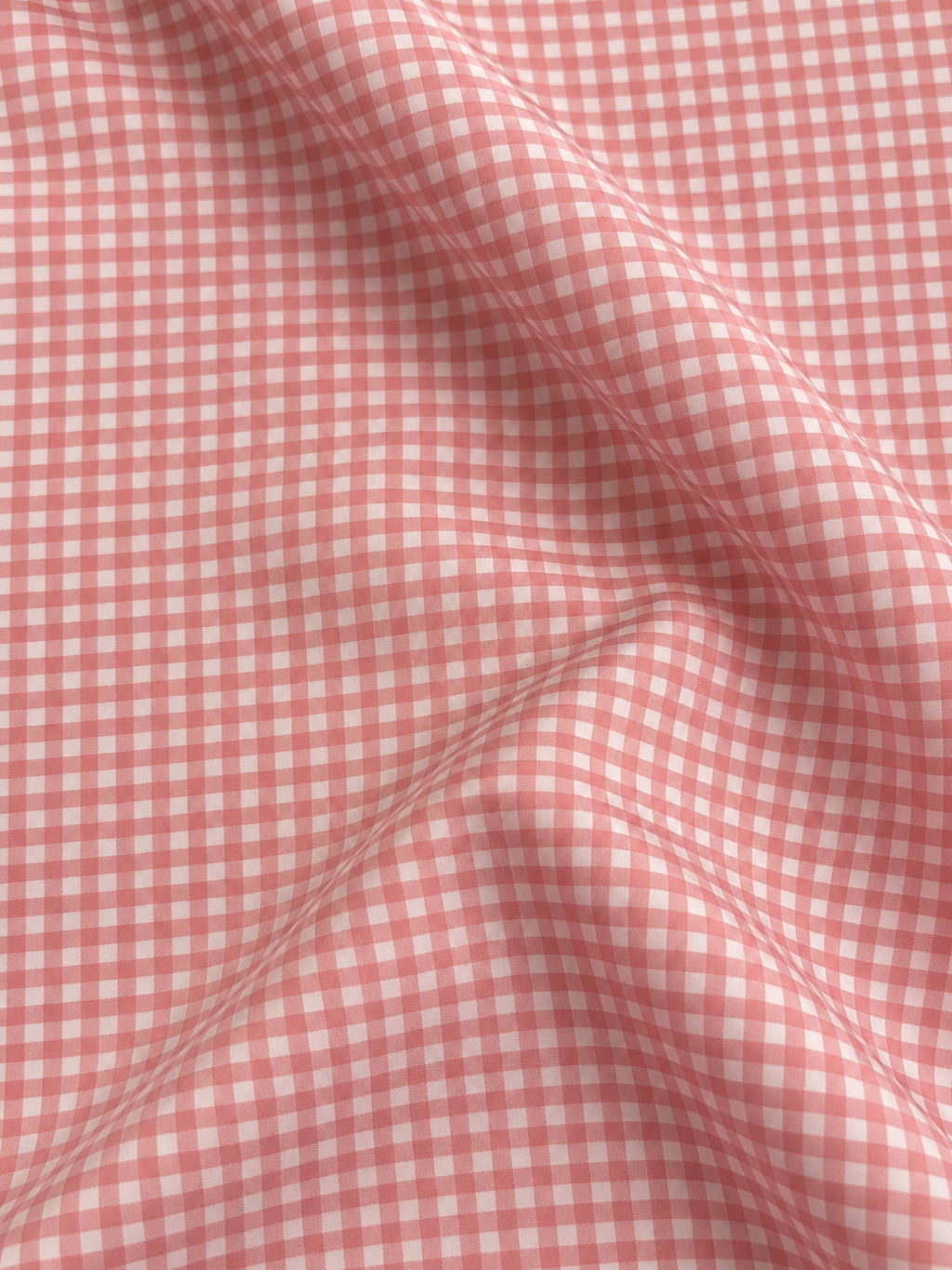 TESSUTO QUADRETTO ROSA TENUE