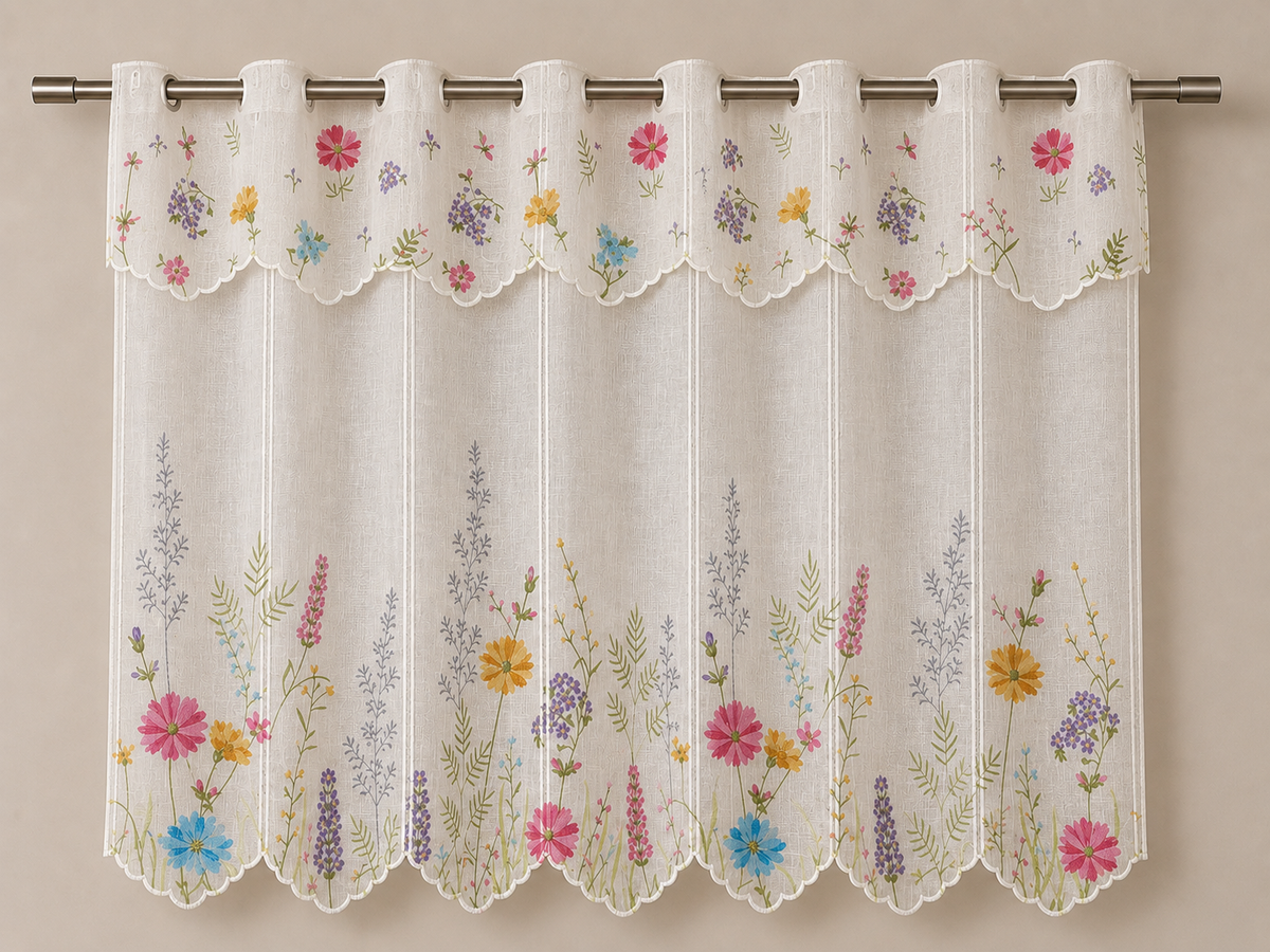 TENDA TIROLESE FIORI COLORATI