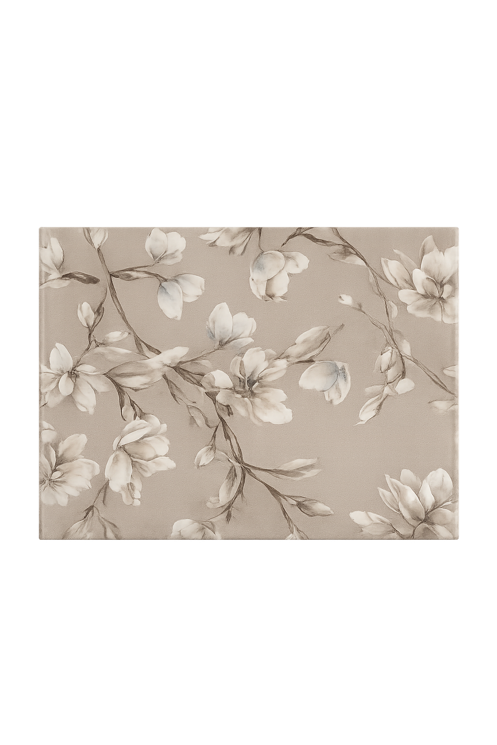 TOVAGLIETTA ANTIMACCHIA FLOREALE BEIGE