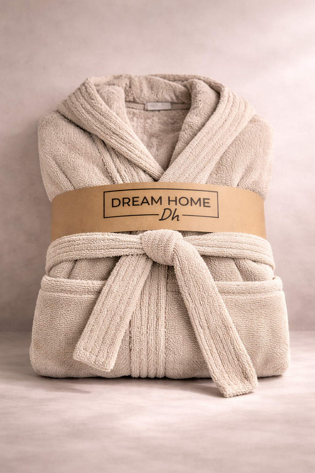 ACCAPPATOIO IN SPUGNA DI COTONE BEIGE