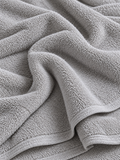 SPUGNA IN COTONE GRIGIO CHIARO