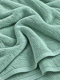 SPUGNA IN COTONE VERDE ACQUA