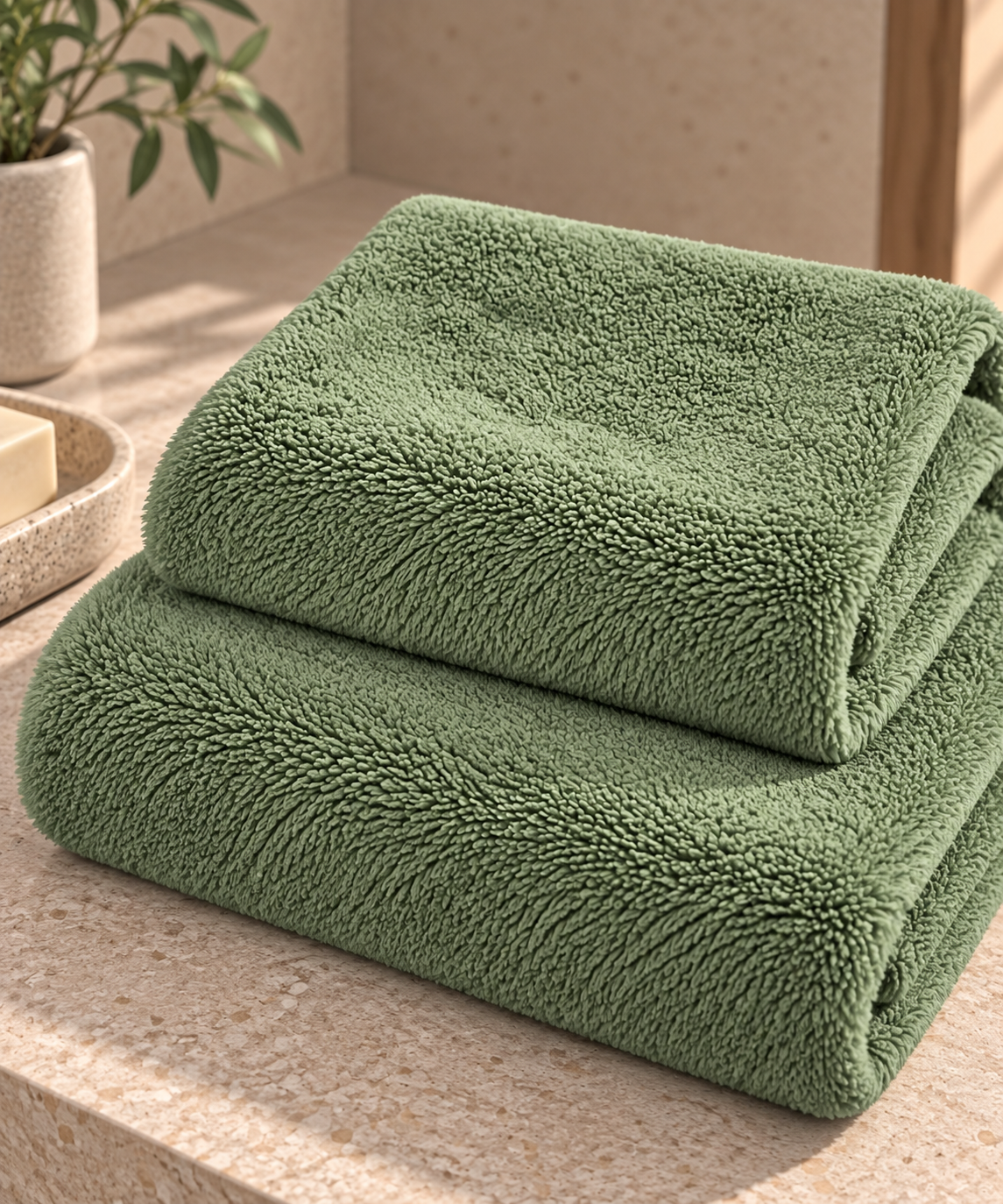 SPUGNA DI BAMBOO VERDE
