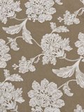 TESSUTO BEIGE RICAMO BIANCO