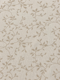 TESSUTO BEIGE FIORI BIANCHI DOUBLE