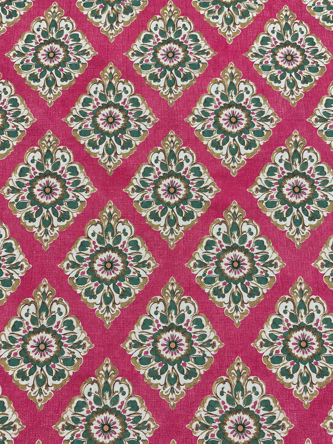 TESSUTO ROSA CON ROMBI