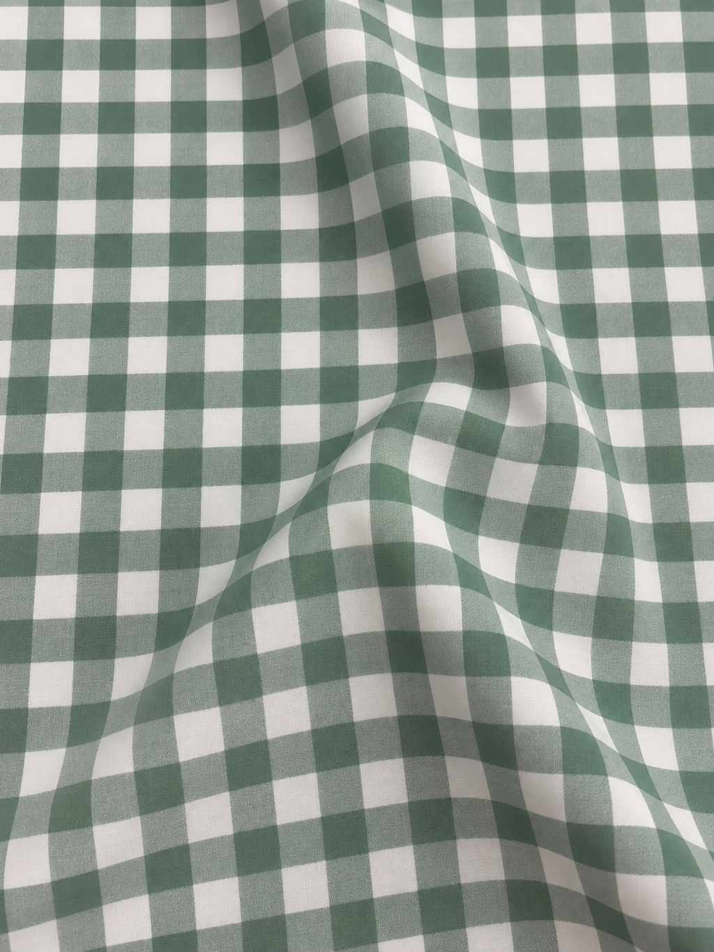 TESSUTO A QUADRO VERDE