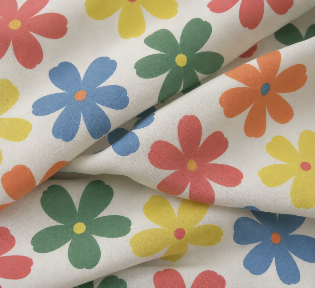 TESSUTO FANTASIA FIORI
