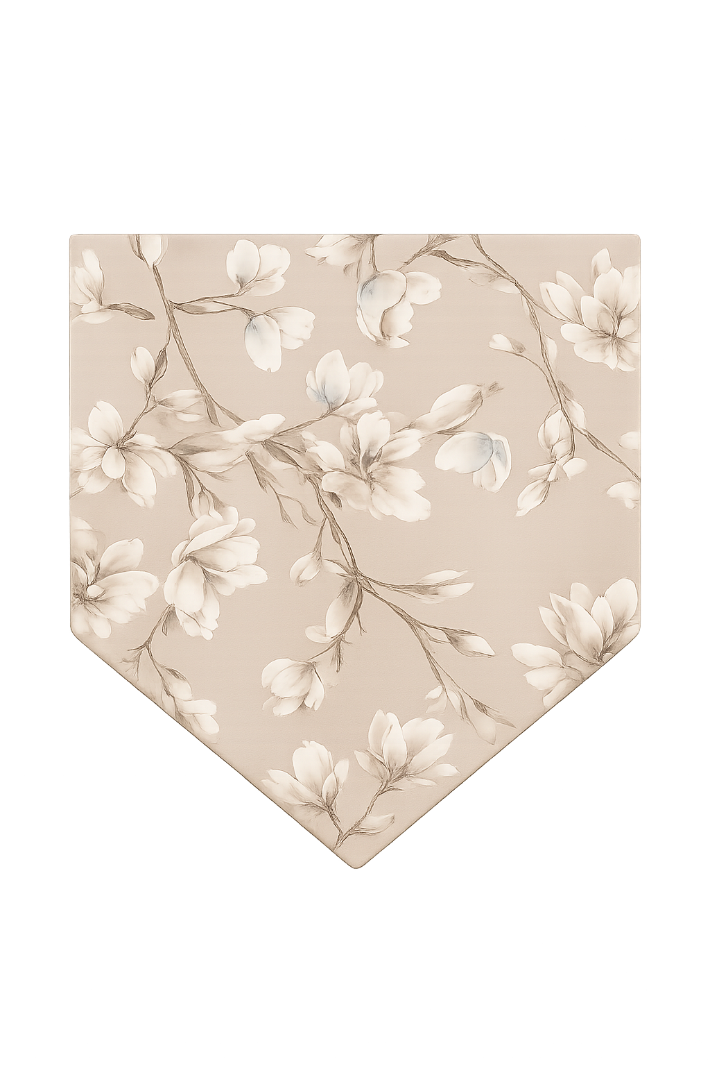 TOVAGLIETTA ANTIMACCHIA FLOREALE BEIGE