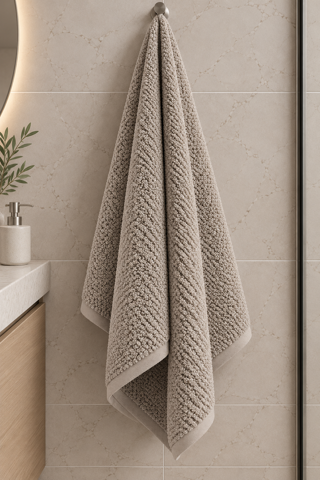 TELO DOCCIA BEIGE