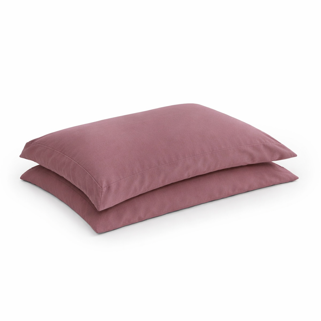 FEDERA IN RASO DI COTONE MALVA