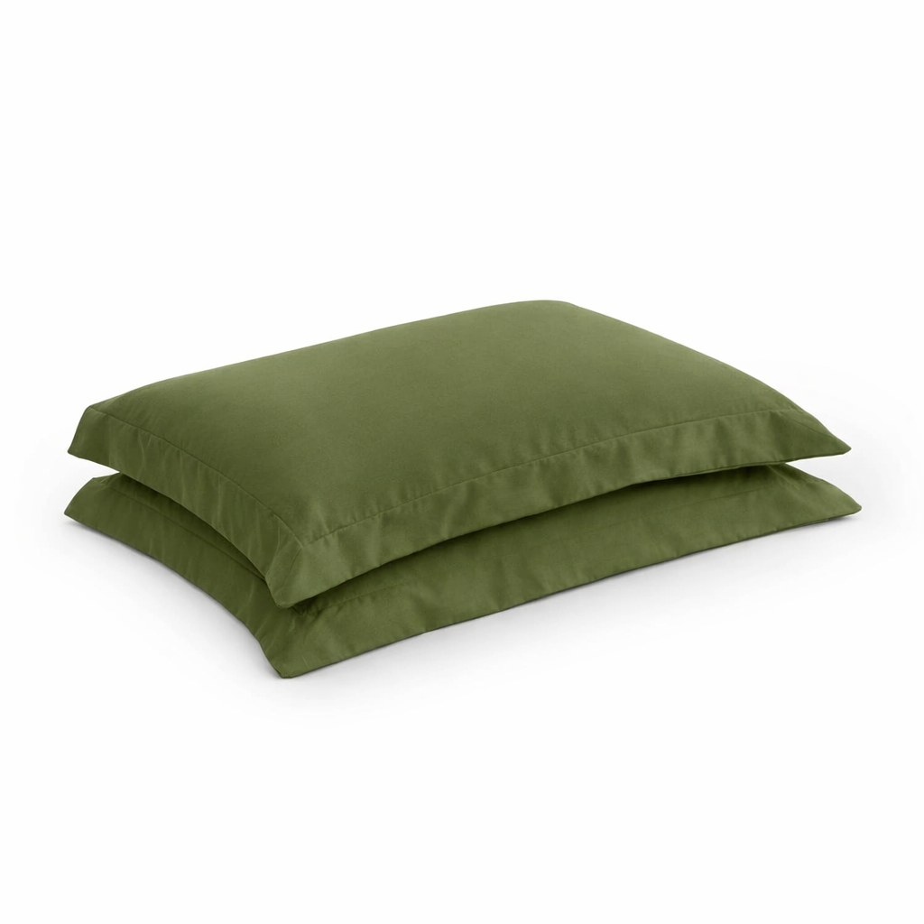 FEDERA IN RASO DI COTONE VERDE