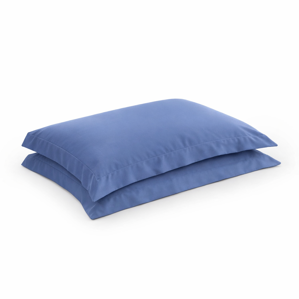 FEDERE IN RASO DI COTONE AZZURRO