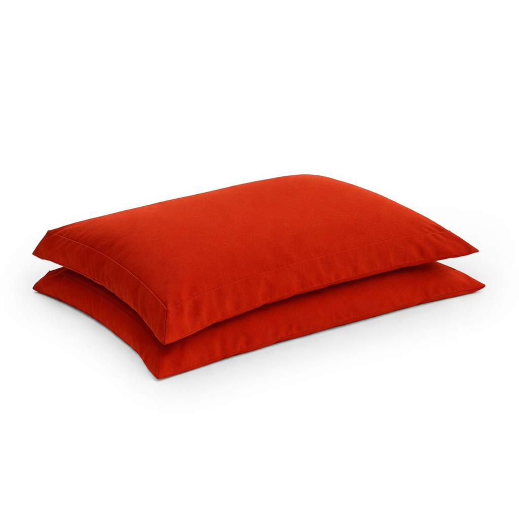 FEDERA IN RASO DI COTONE ROSSA