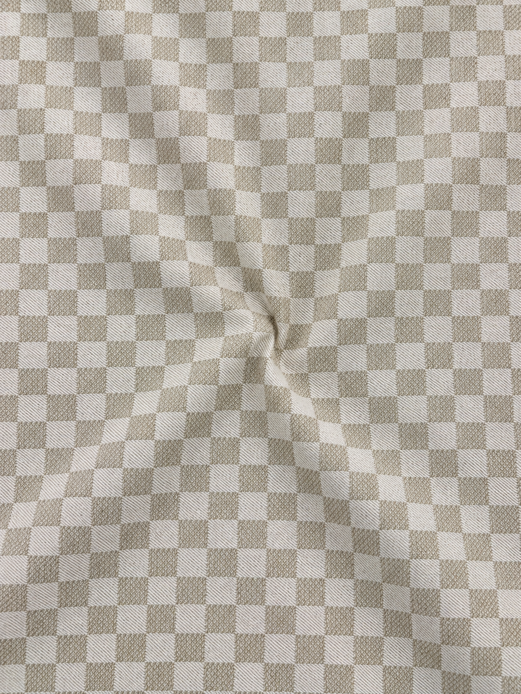 TESSUTO SCACCHI BEIGE