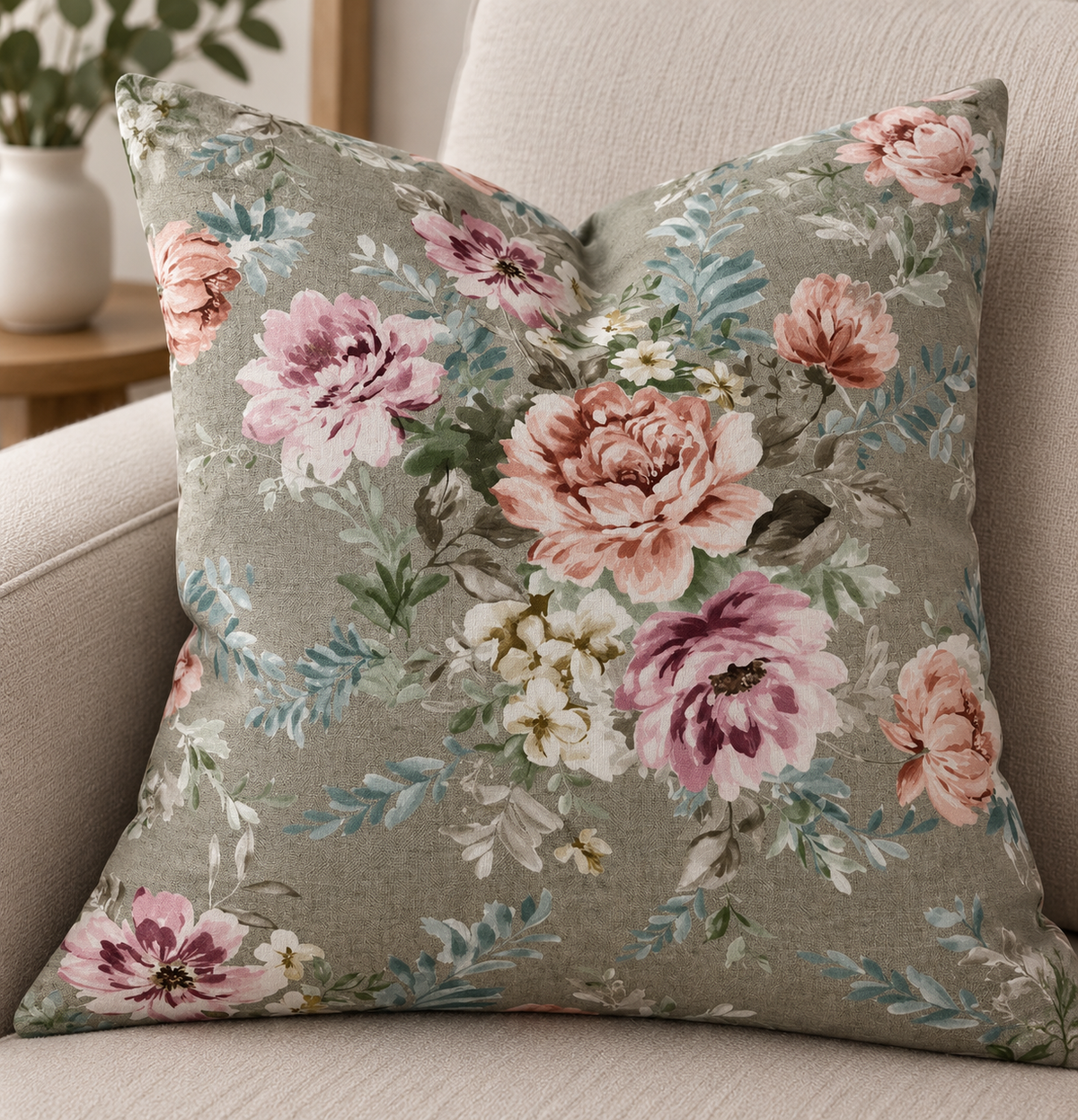 TESSUTO ROSE BASE CHIARA