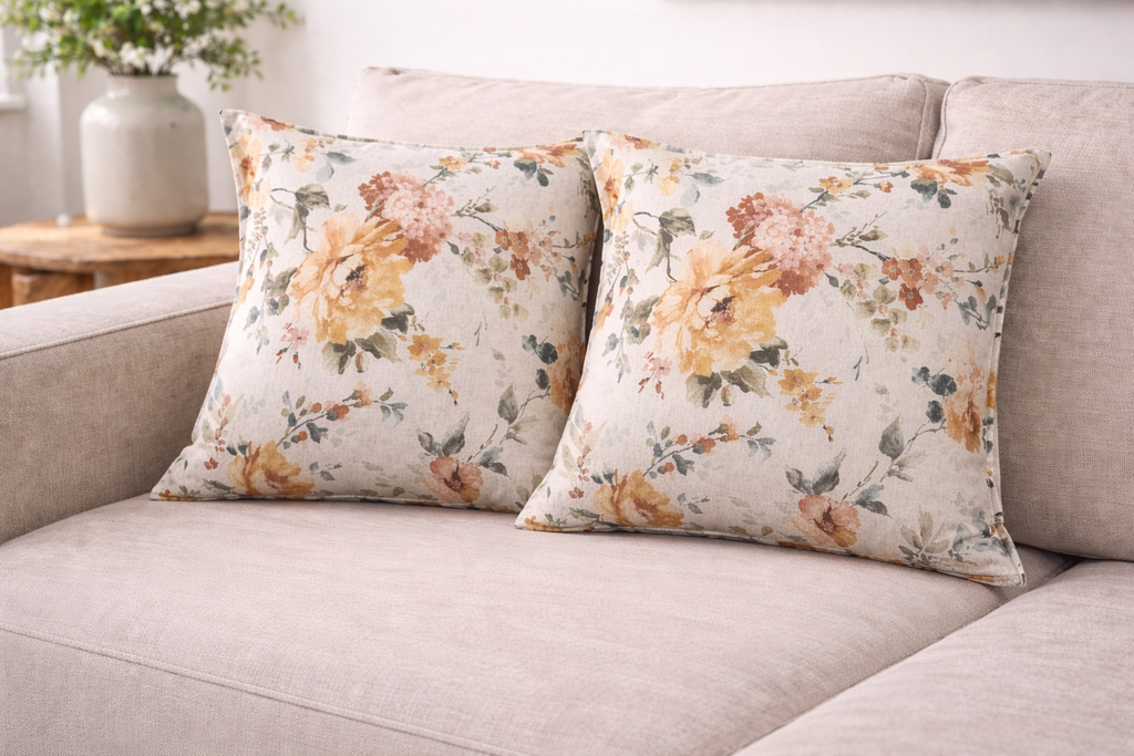 FEDERA CUSCINO CON ROSE