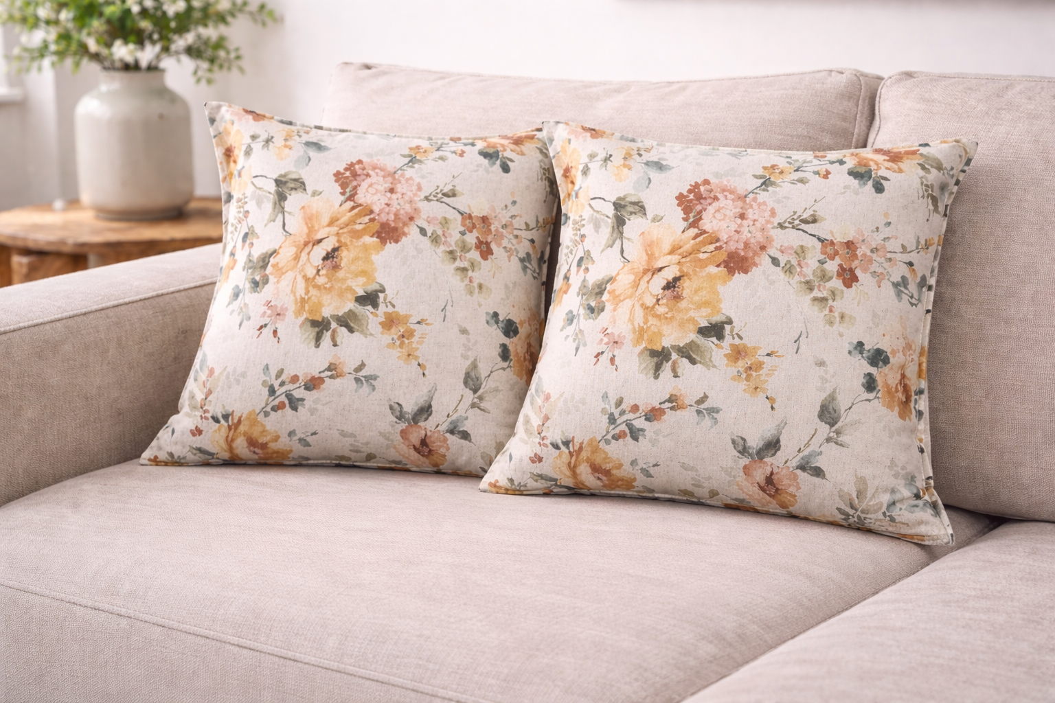 FEDERA CUSCINO CON ROSE