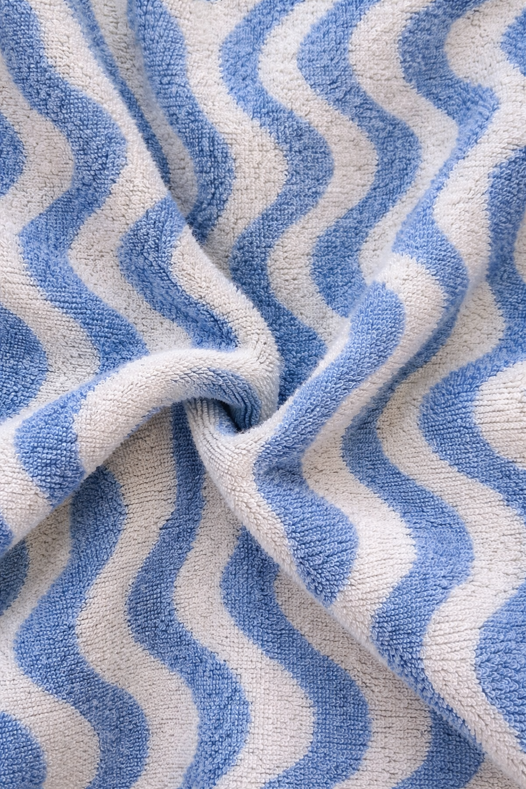 COPPIA ASCIUGAMANI FANTASIA BLU