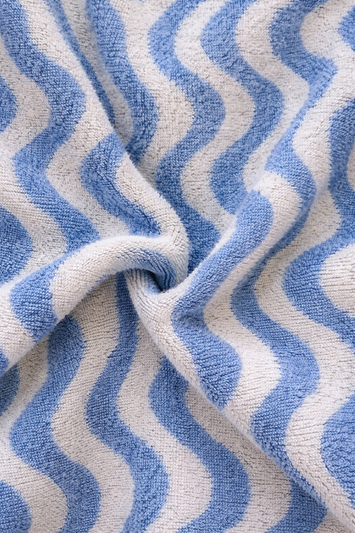 COPPIA ASCIUGAMANI FANTASIA BLU