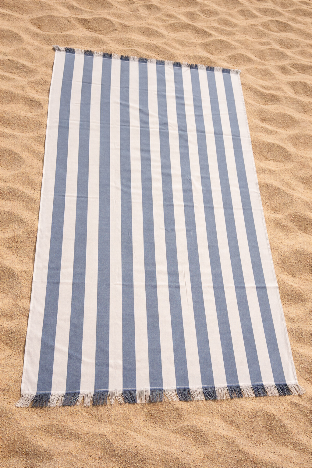 TELO MARE RIGHE BLU