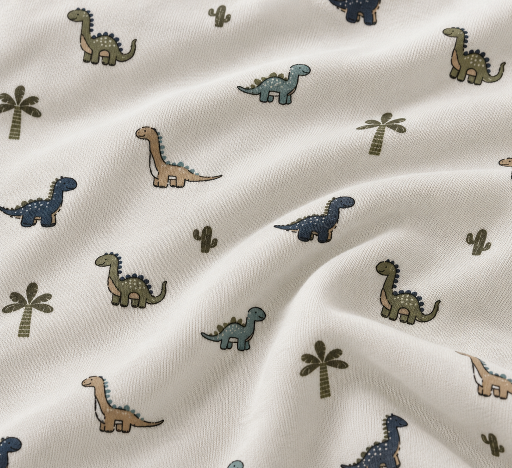 TESSUTO JERSEY DINOSAURI