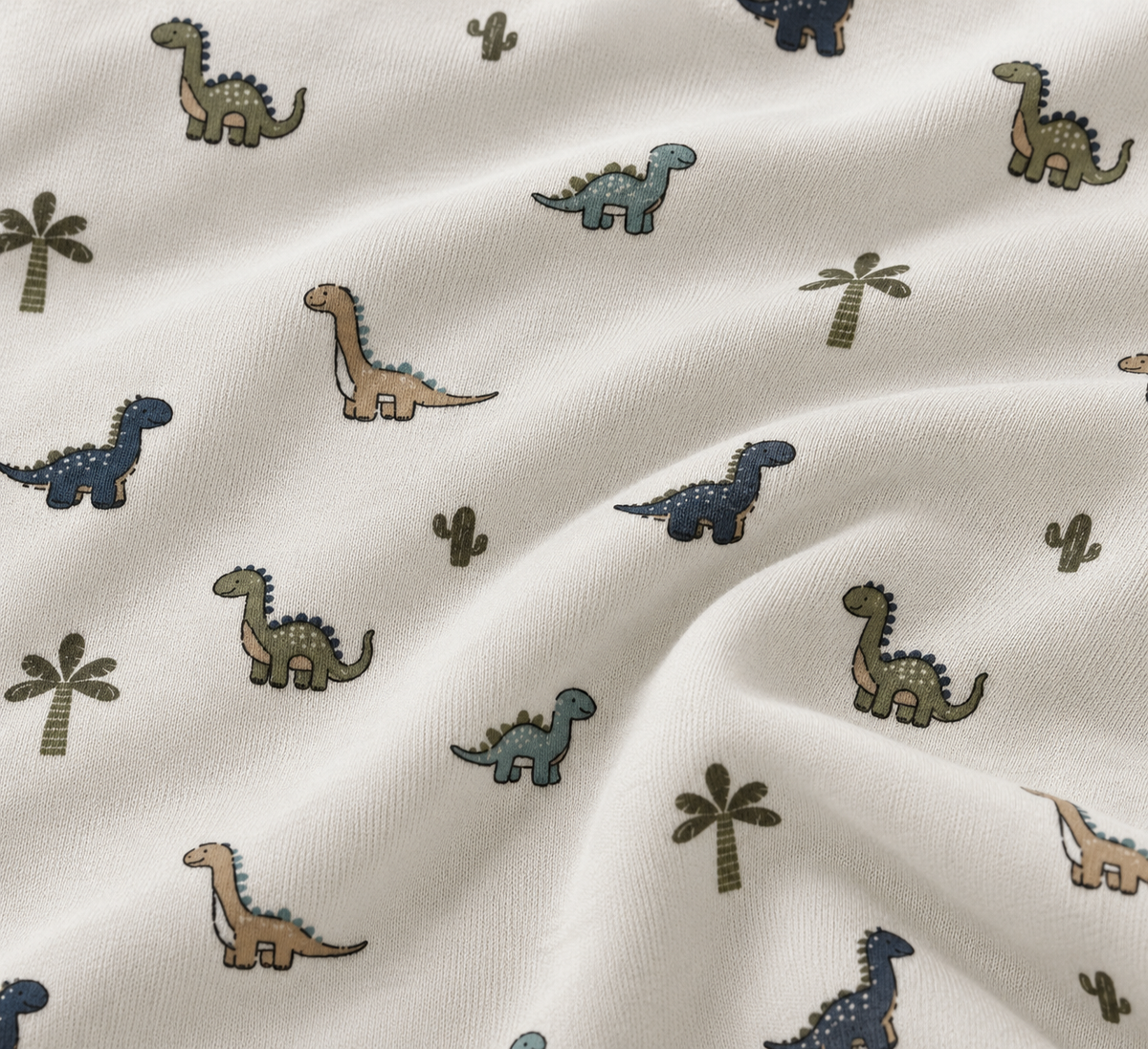 TESSUTO JERSEY DINOSAURI