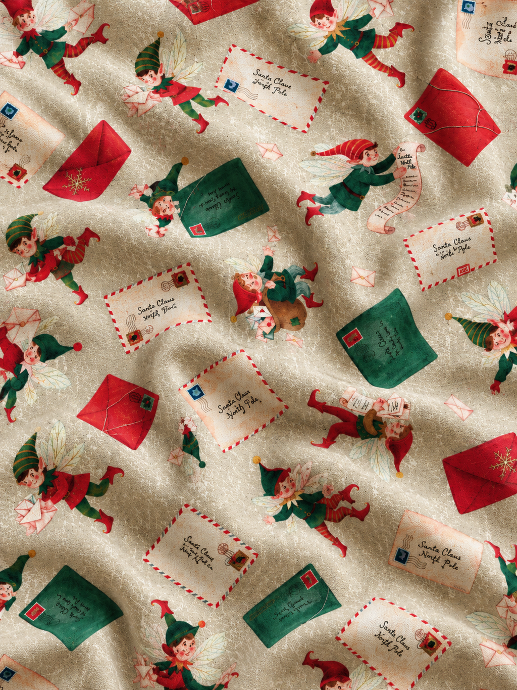 COTONINO ELFI DI NATALE