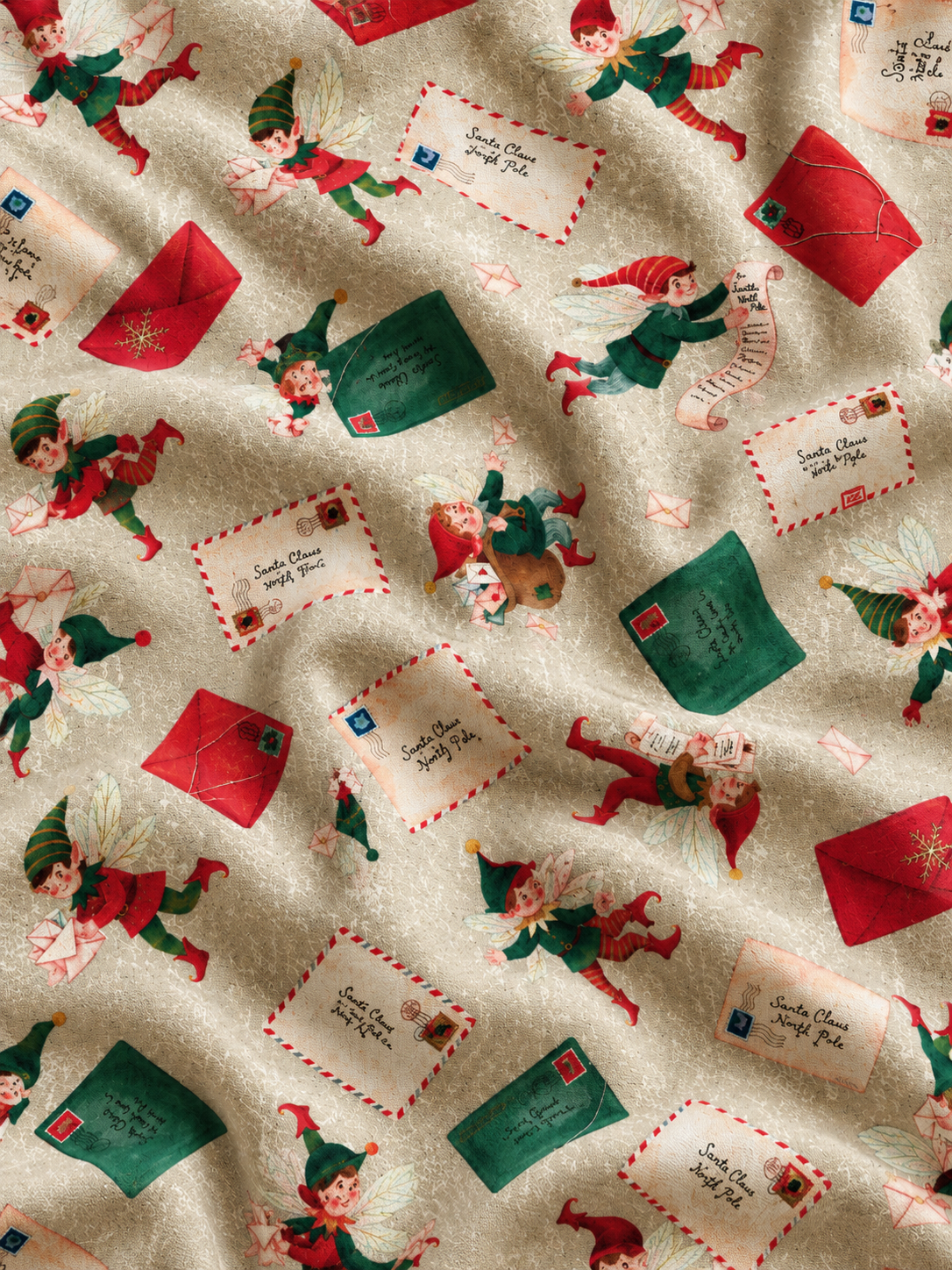COTONINO ELFI DI NATALE