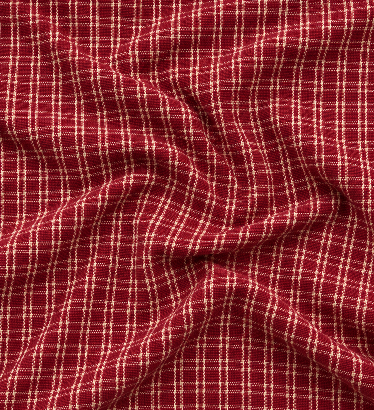 TESSUTO QUADRETTO ROSSO
