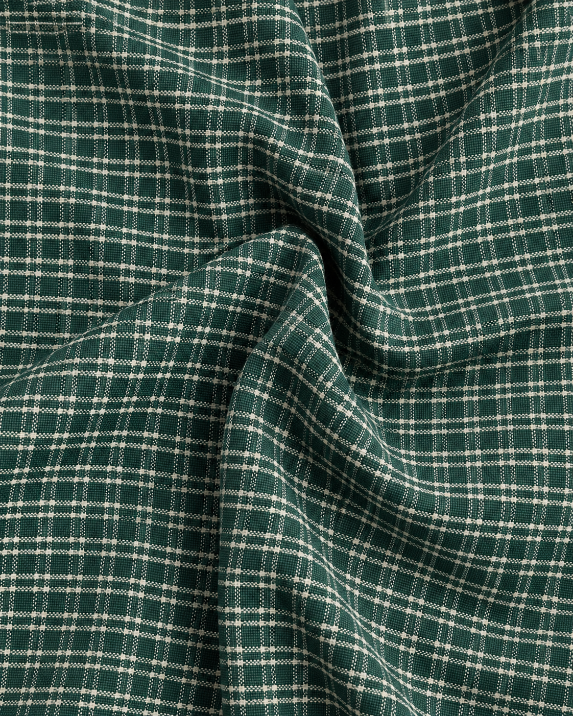 TESSUTO QUADRETTO VERDE