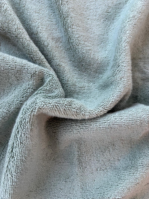 Accappatoio in spugna di cotone grigio